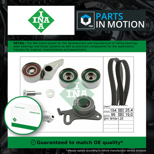 Timing belt kit 530059410 ina - timing,